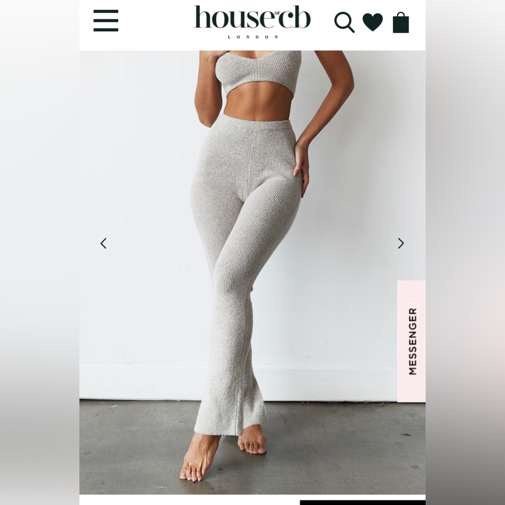 NWT Raven XS long length flared trousers oatmeal